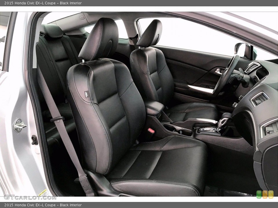 Black Interior Photo for the 2015 Honda Civic EX-L Coupe #140356344