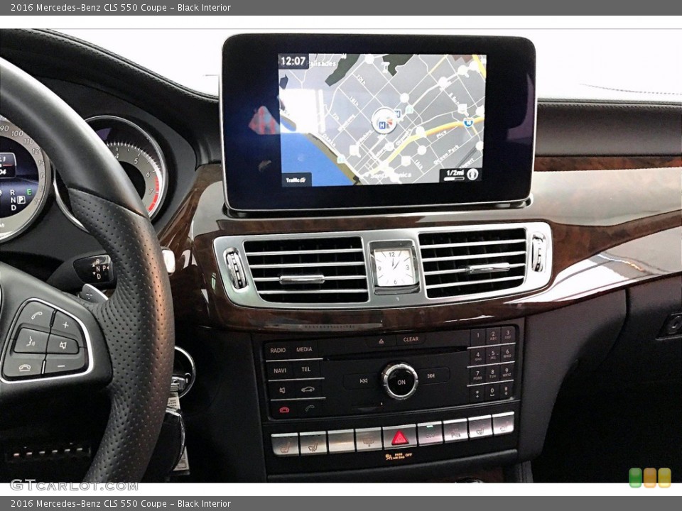 Black Interior Controls for the 2016 Mercedes-Benz CLS 550 Coupe #140358867