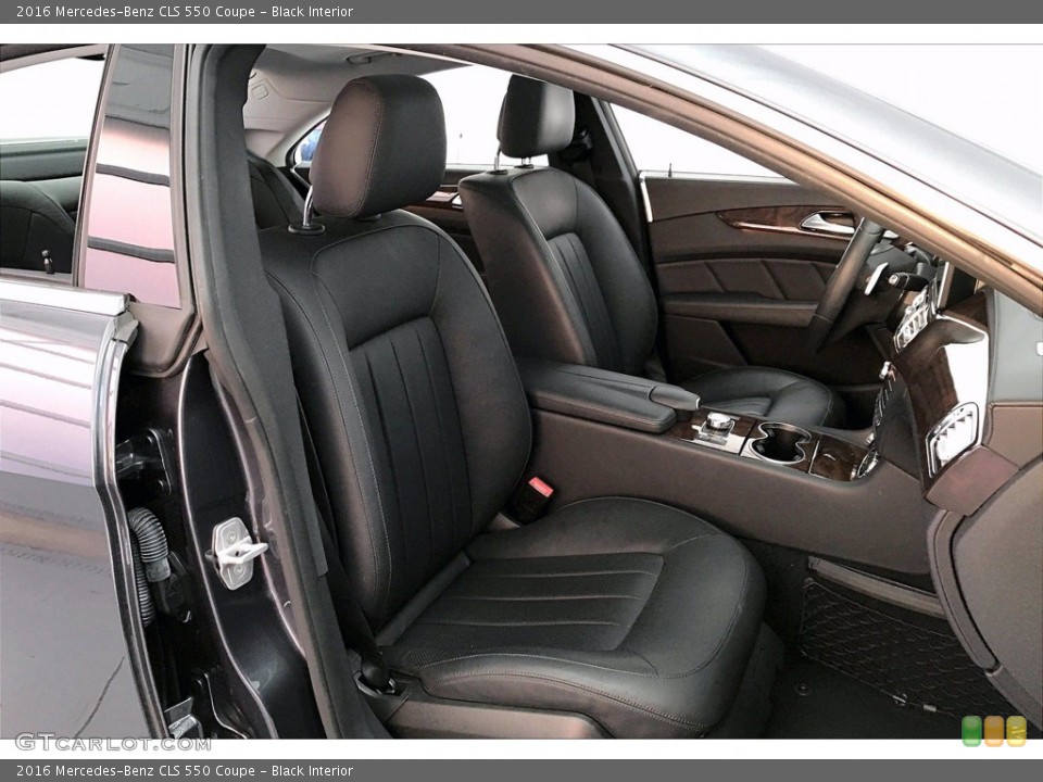 Black Interior Front Seat for the 2016 Mercedes-Benz CLS 550 Coupe #140358876