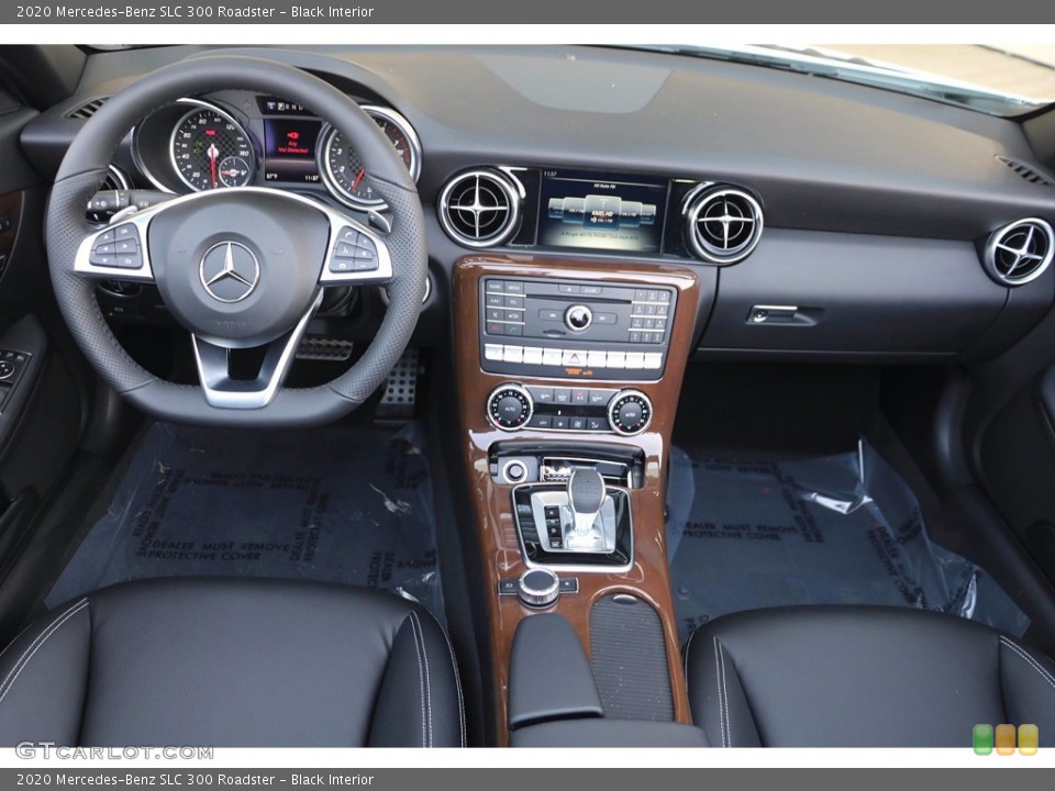 Black Interior Dashboard for the 2020 Mercedes-Benz SLC 300 Roadster #140359092