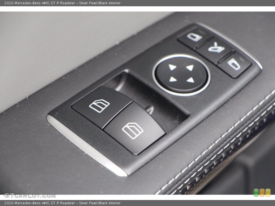 Silver Pearl/Black Interior Controls for the 2020 Mercedes-Benz AMG GT R Roadster #140359188