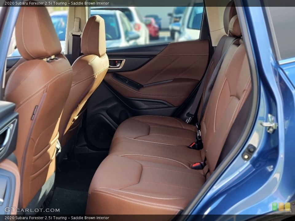 Saddle Brown Interior Rear Seat for the 2020 Subaru Forester 2.5i Touring #140360711