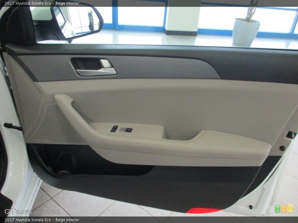 Beige Interior Door Panel for the 2017 Hyundai Sonata Eco #140360831