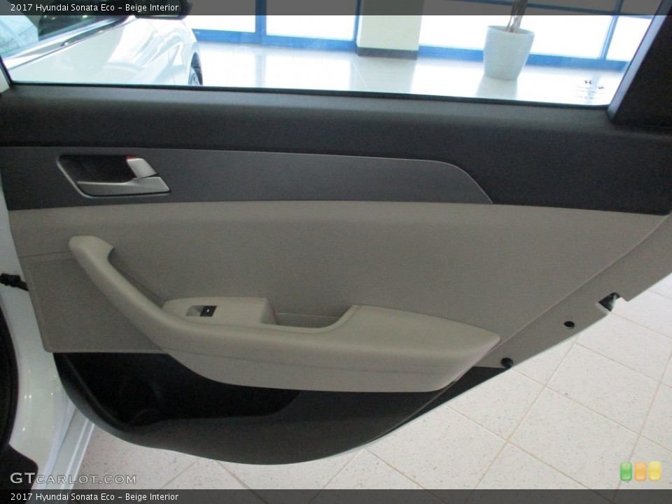 Beige Interior Door Panel for the 2017 Hyundai Sonata Eco #140360891