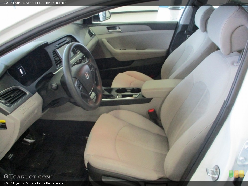 Beige Interior Photo for the 2017 Hyundai Sonata Eco #140361062