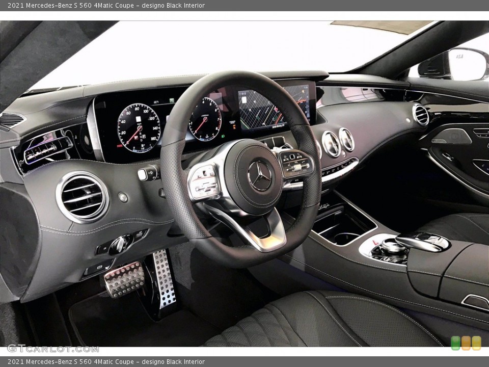 designo Black 2021 Mercedes-Benz S Interiors