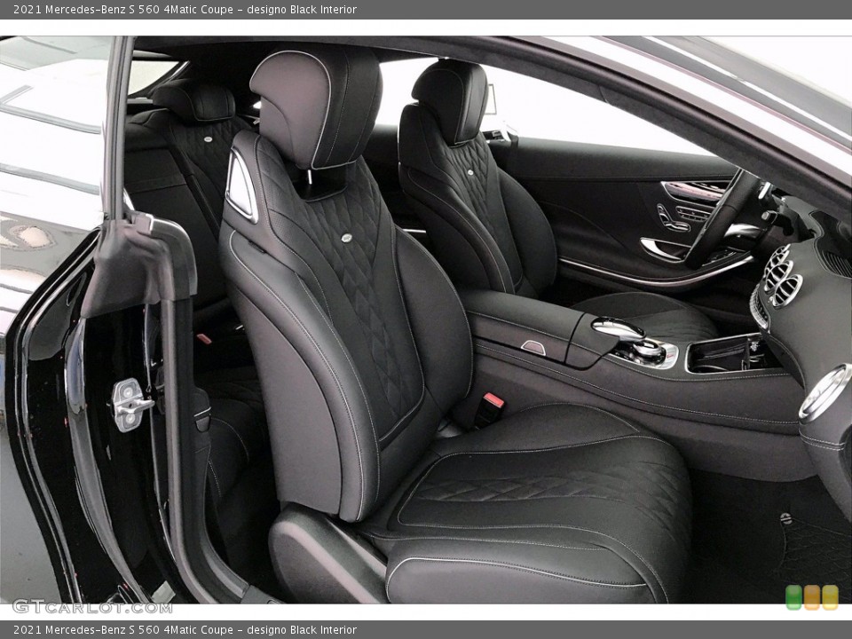 designo Black Interior Photo for the 2021 Mercedes-Benz S 560 4Matic Coupe #140361881