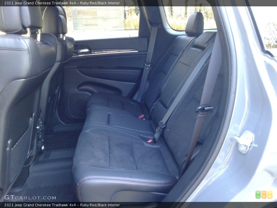 Ruby Red/Black Interior Rear Seat for the 2021 Jeep Grand Cherokee Trailhawk 4x4 #140370002