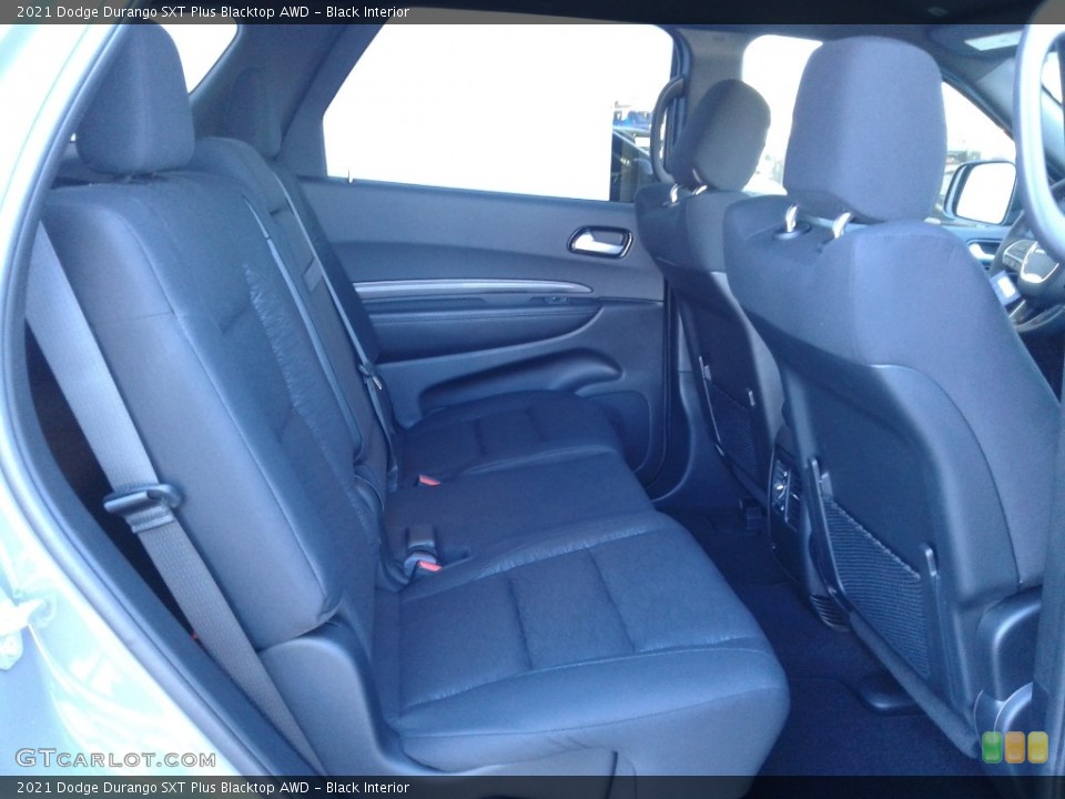 Black Interior Rear Seat for the 2021 Dodge Durango SXT Plus Blacktop AWD #140371069