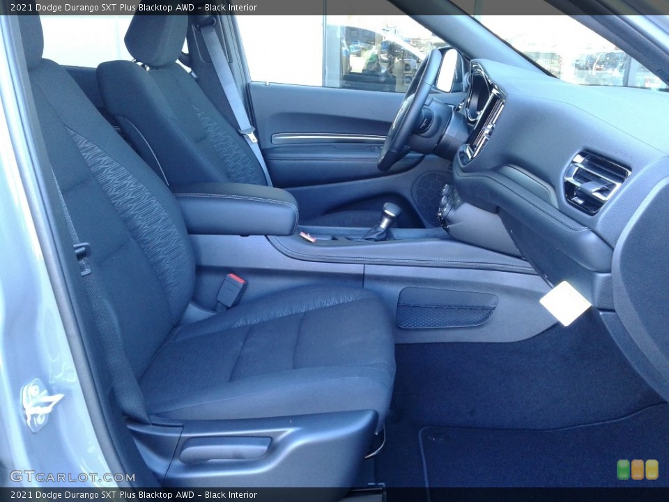 Black Interior Front Seat for the 2021 Dodge Durango SXT Plus Blacktop AWD #140371096