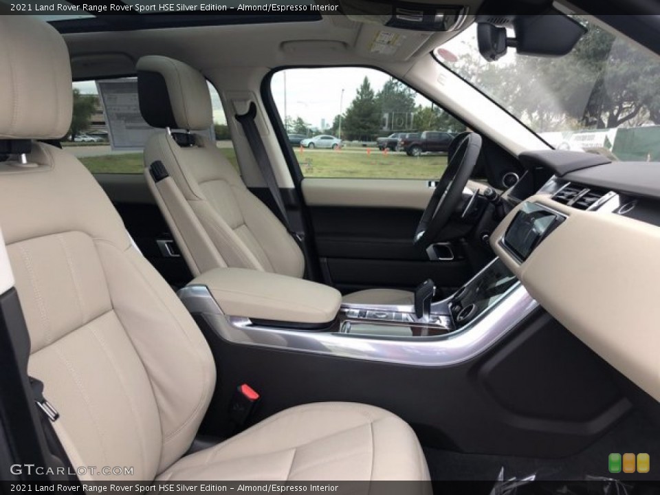 Almond/Espresso Interior Photo for the 2021 Land Rover Range Rover Sport HSE Silver Edition #140372566