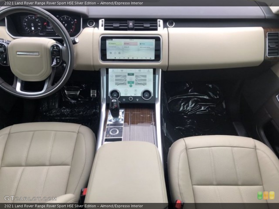 Almond/Espresso Interior Dashboard for the 2021 Land Rover Range Rover Sport HSE Silver Edition #140372587