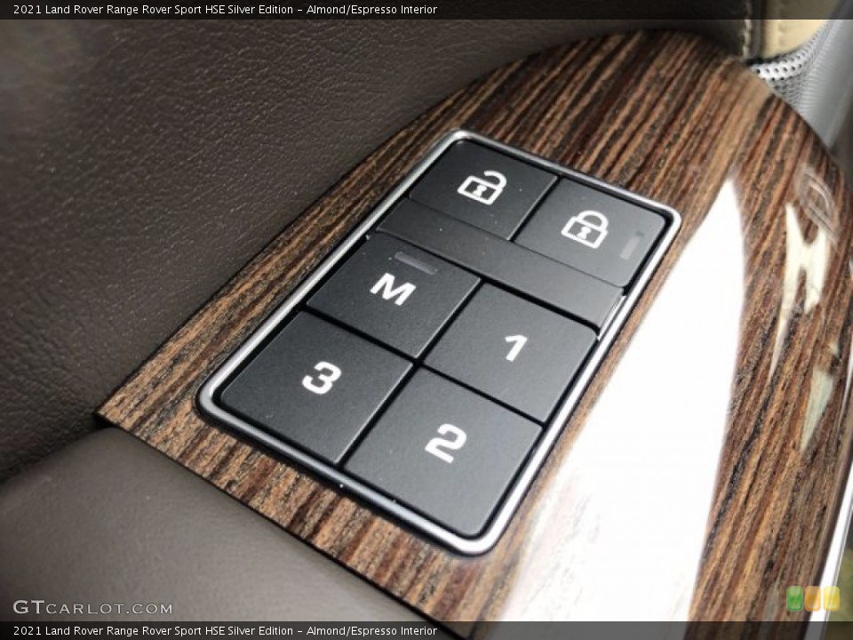Almond/Espresso Interior Controls for the 2021 Land Rover Range Rover Sport HSE Silver Edition #140372737