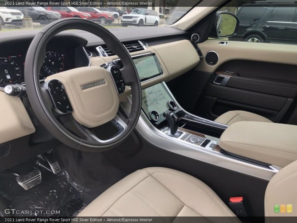 Almond/Espresso Interior Front Seat for the 2021 Land Rover Range Rover Sport HSE Silver Edition #140372774