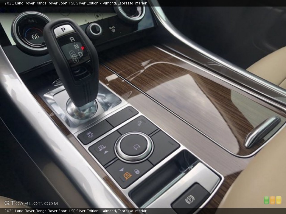 Almond/Espresso Interior Transmission for the 2021 Land Rover Range Rover Sport HSE Silver Edition #140373023