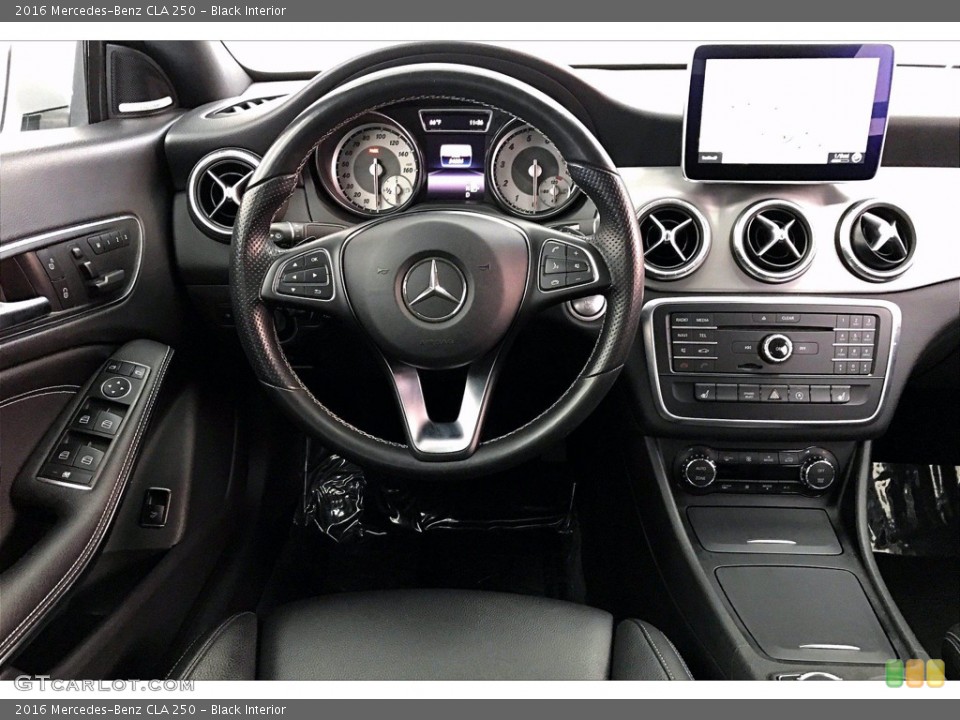 Black Interior Dashboard for the 2016 Mercedes-Benz CLA 250 #140374598