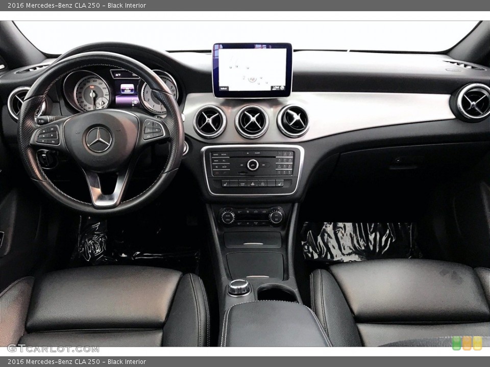 Black Interior Dashboard for the 2016 Mercedes-Benz CLA 250 #140374853