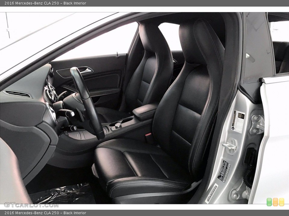 Black Interior Front Seat for the 2016 Mercedes-Benz CLA 250 #140374915