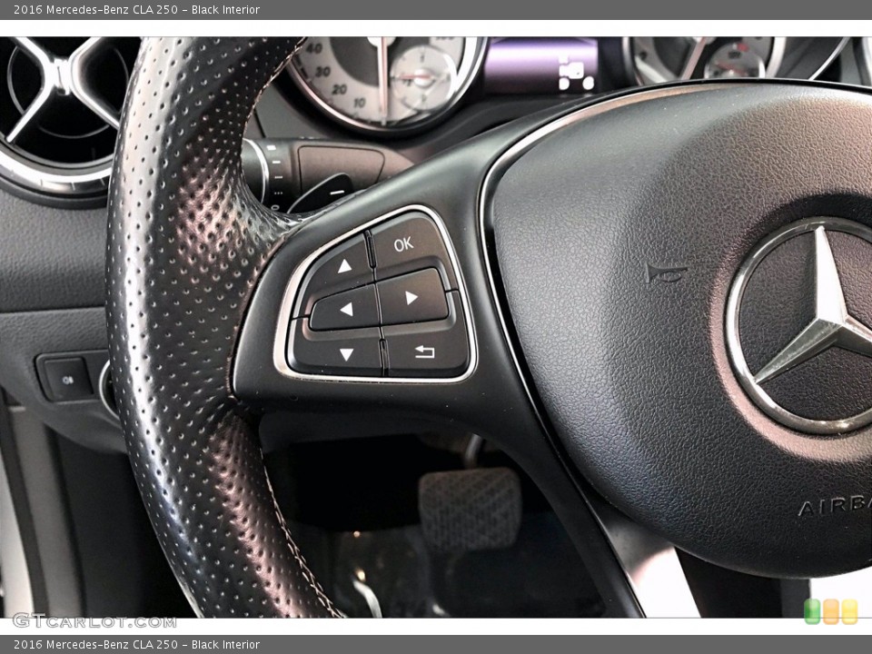 Black Interior Controls for the 2016 Mercedes-Benz CLA 250 #140374988