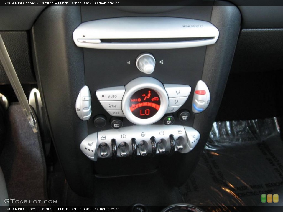 Punch Carbon Black Leather Interior Controls for the 2009 Mini Cooper S Hardtop #14037679