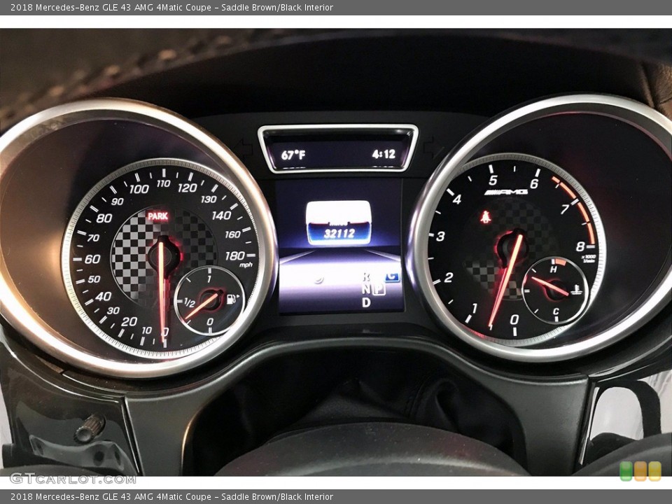 Saddle Brown/Black Interior Gauges for the 2018 Mercedes-Benz GLE 43 AMG 4Matic Coupe #140377730