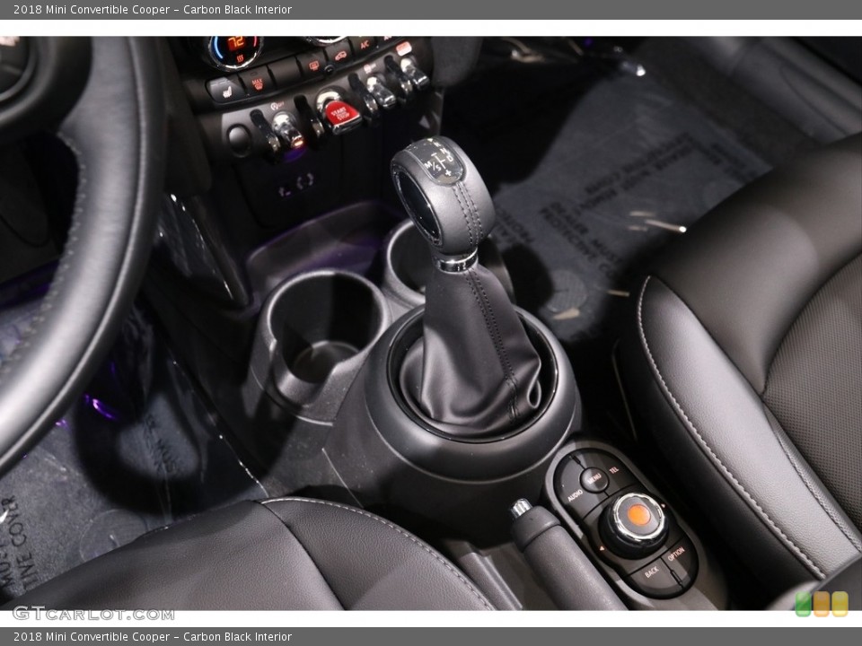 Carbon Black Interior Transmission for the 2018 Mini Convertible Cooper #140378816