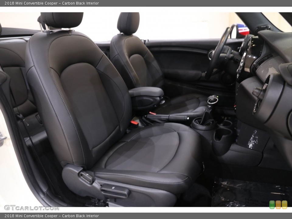 Carbon Black Interior Front Seat for the 2018 Mini Convertible Cooper #140378828