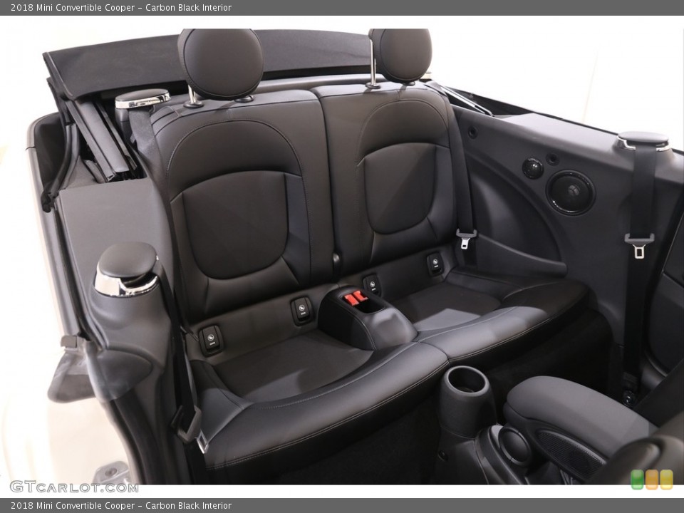 Carbon Black Interior Rear Seat for the 2018 Mini Convertible Cooper #140378840