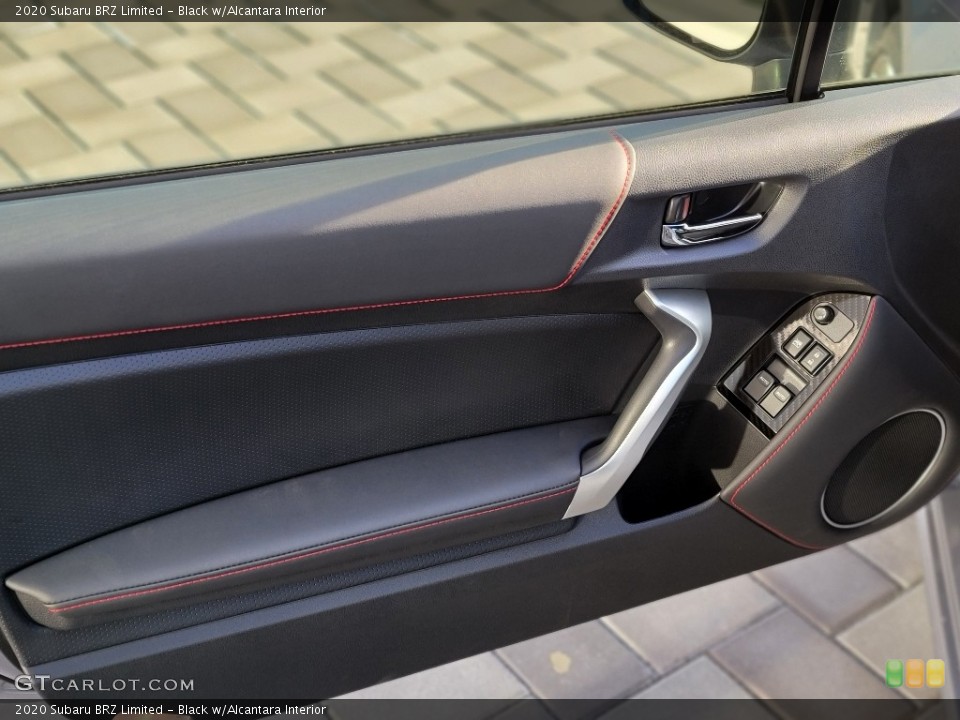 Black w/Alcantara Interior Door Panel for the 2020 Subaru BRZ Limited #140383432