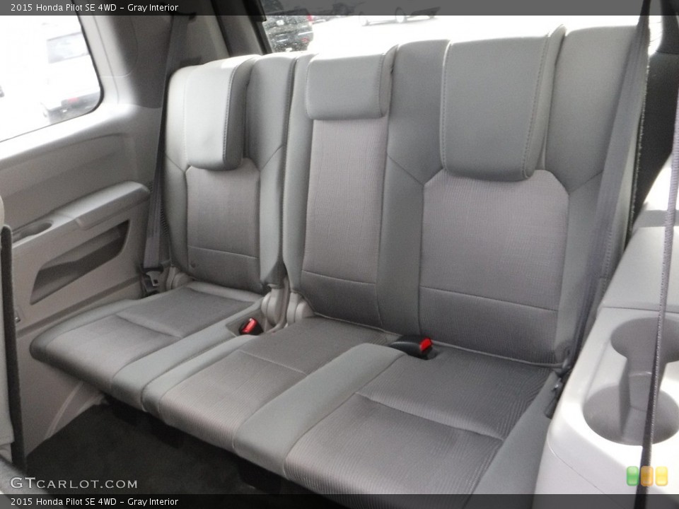 Gray Interior Rear Seat for the 2015 Honda Pilot SE 4WD #140383888