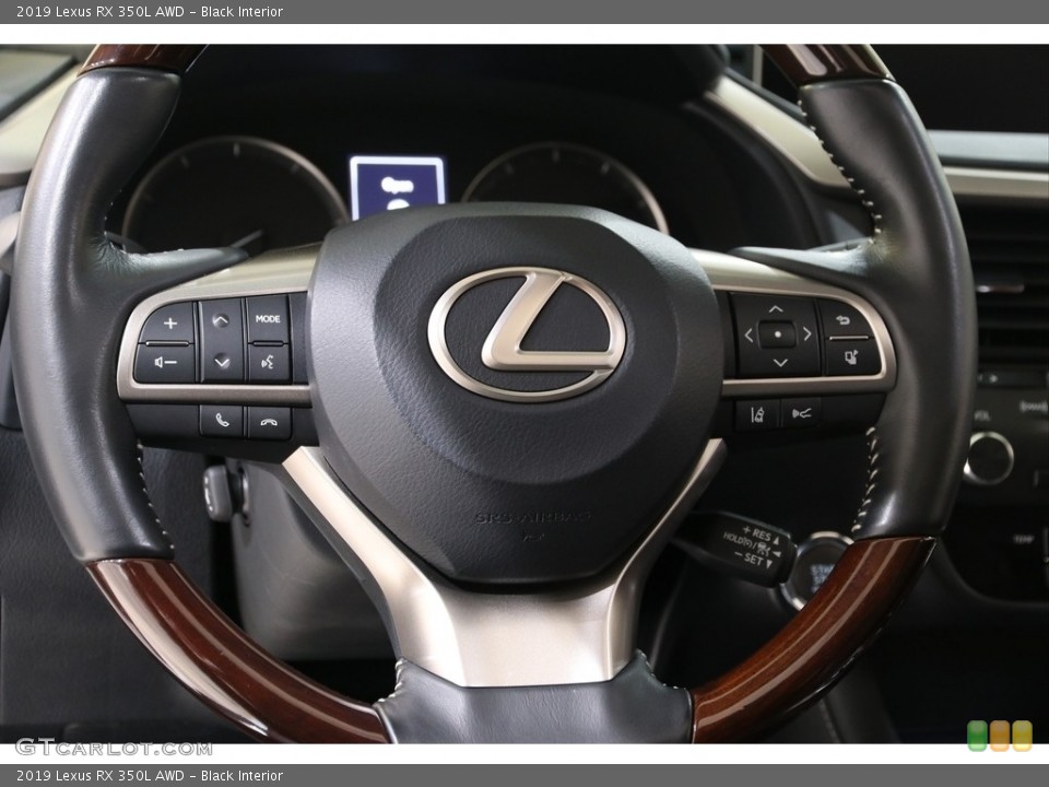 Black Interior Steering Wheel for the 2019 Lexus RX 350L AWD #140384554