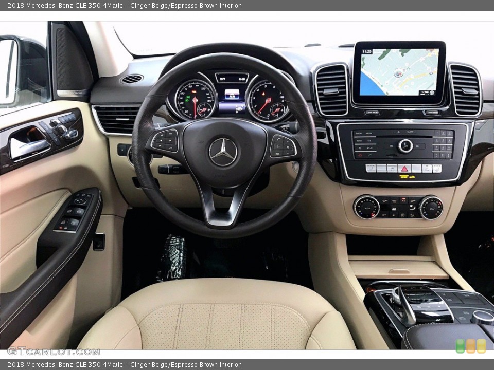 Ginger Beige/Espresso Brown Interior Dashboard for the 2018 Mercedes-Benz GLE 350 4Matic #140384779