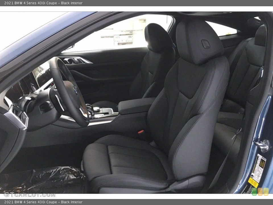 Black Interior Photo for the 2021 BMW 4 Series 430i Coupe #140384800