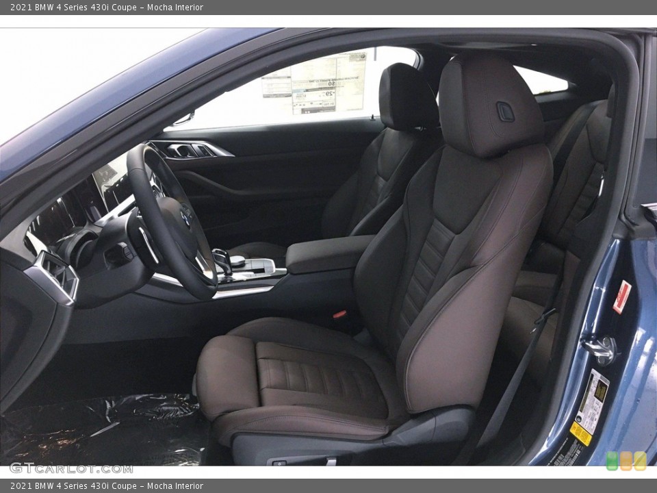 Mocha Interior Photo for the 2021 BMW 4 Series 430i Coupe #140385298