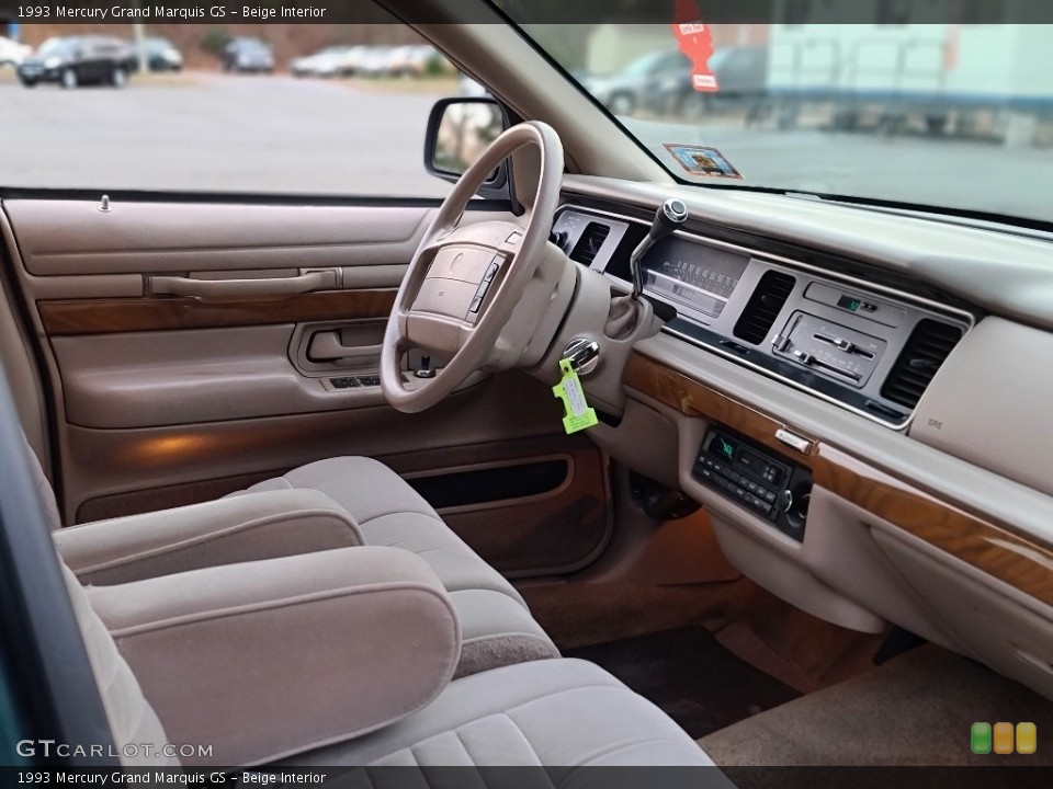 Beige Interior Dashboard for the 1993 Mercury Grand Marquis GS #140385973