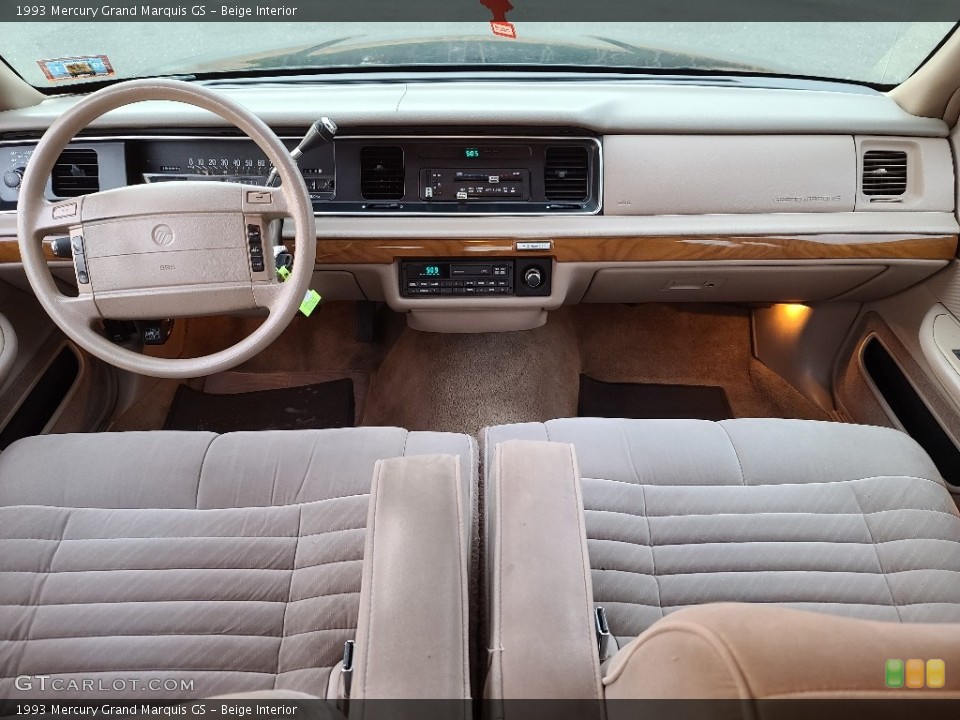 Beige Interior Photo for the 1993 Mercury Grand Marquis GS #140386318