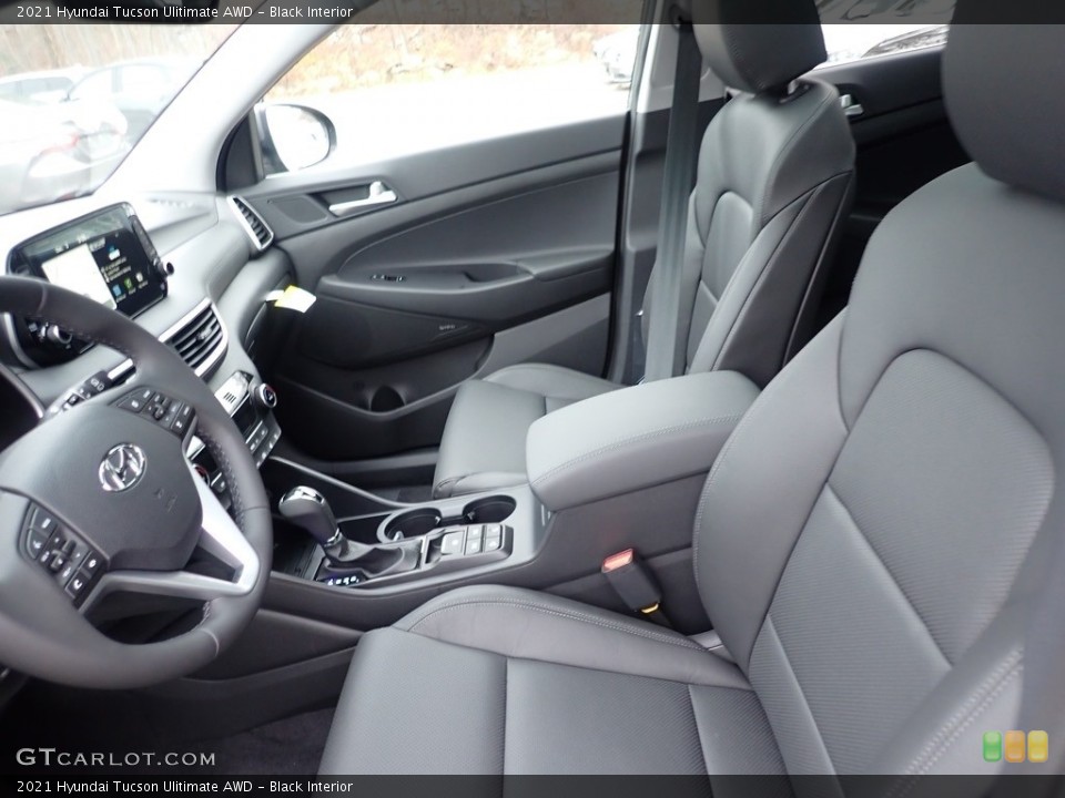 Black Interior Front Seat for the 2021 Hyundai Tucson Ulitimate AWD #140387323