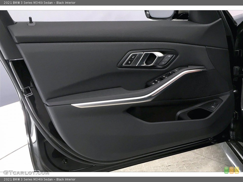 Black Interior Door Panel for the 2021 BMW 3 Series M340i Sedan #140387977