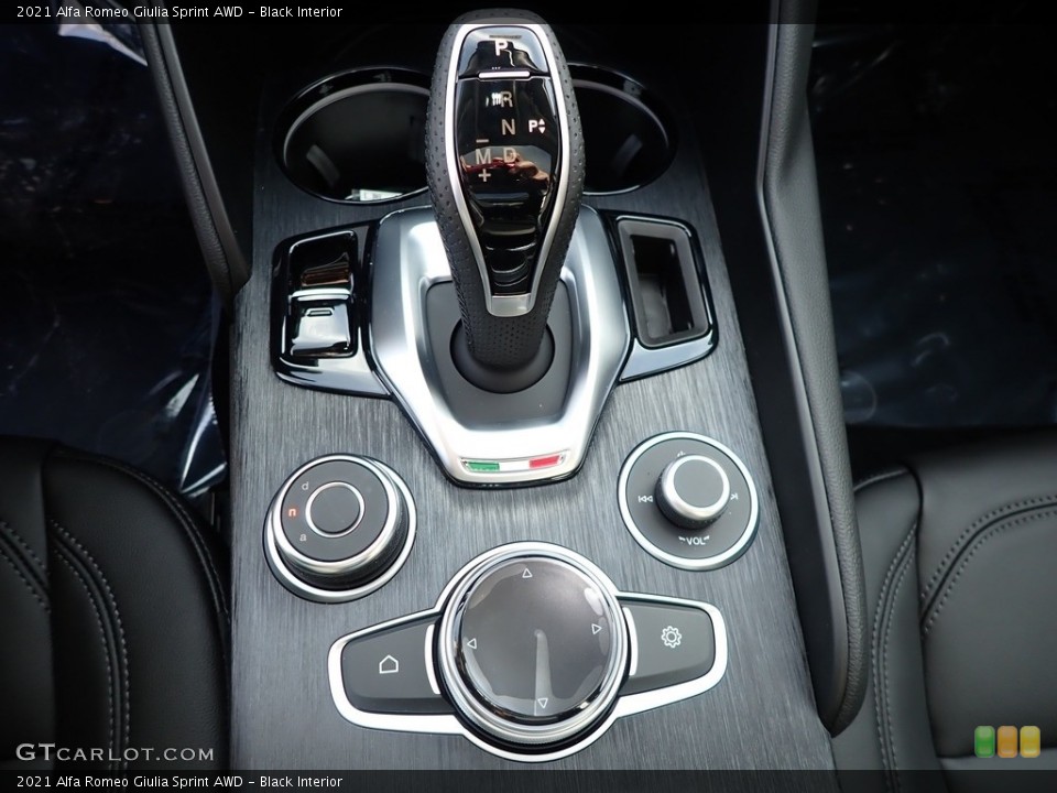 Black Interior Transmission for the 2021 Alfa Romeo Giulia Sprint AWD #140388892