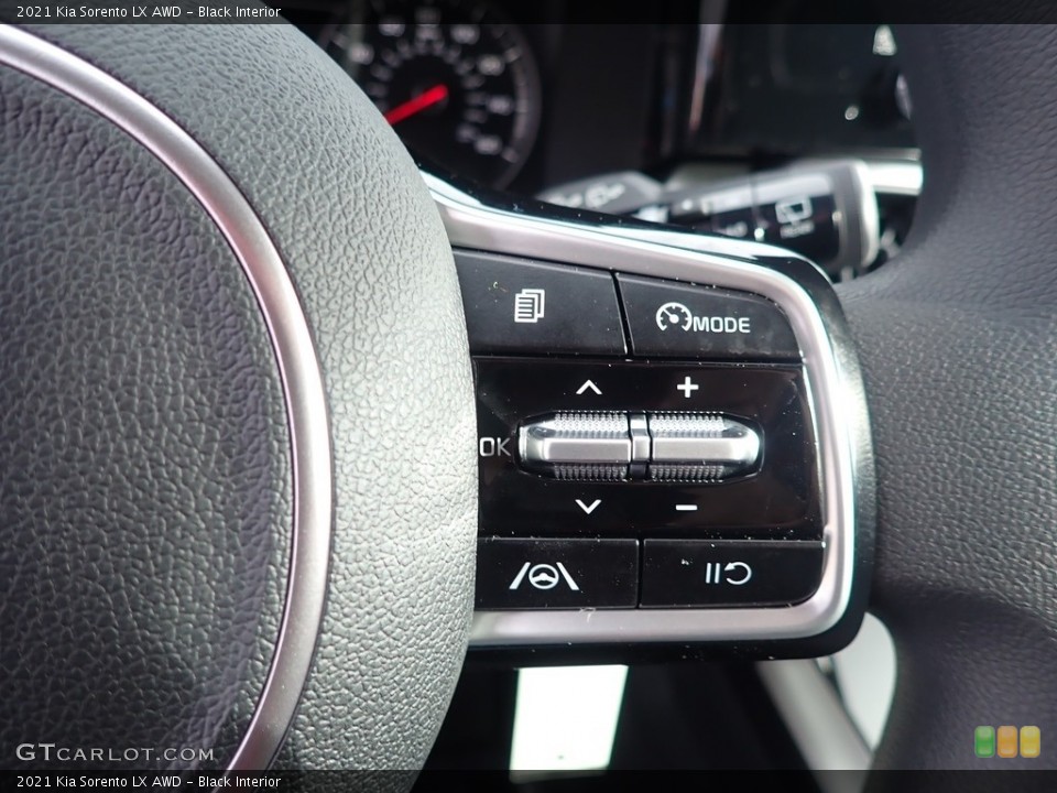 Black Interior Steering Wheel for the 2021 Kia Sorento LX AWD #140391067