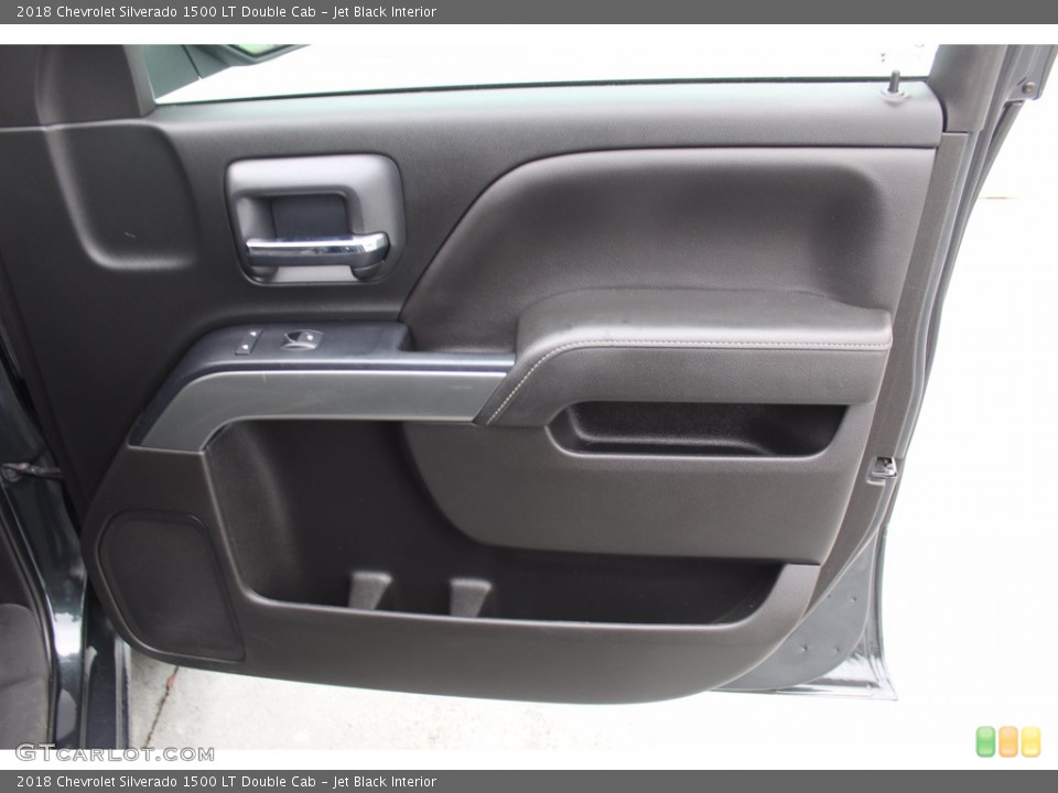 Jet Black Interior Door Panel for the 2018 Chevrolet Silverado 1500 LT Double Cab #140392045