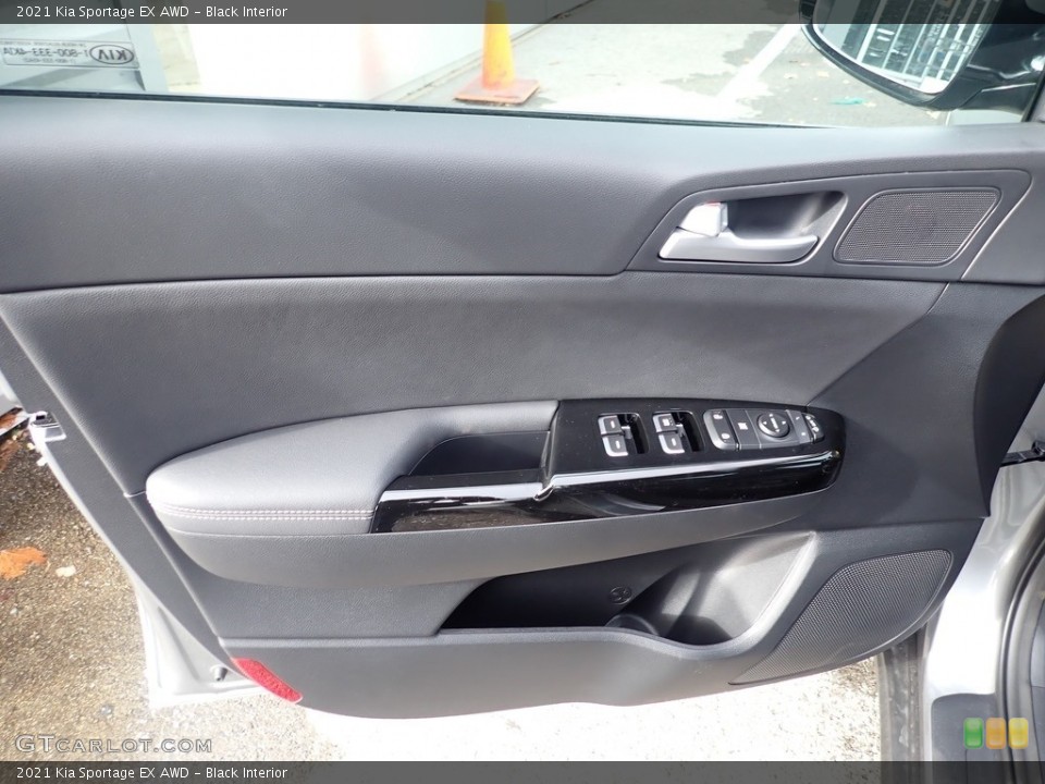 Black Interior Door Panel for the 2021 Kia Sportage EX AWD #140392888
