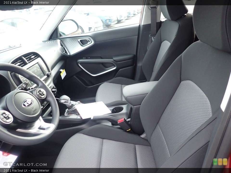 Black Interior Photo for the 2021 Kia Soul LX #140393317