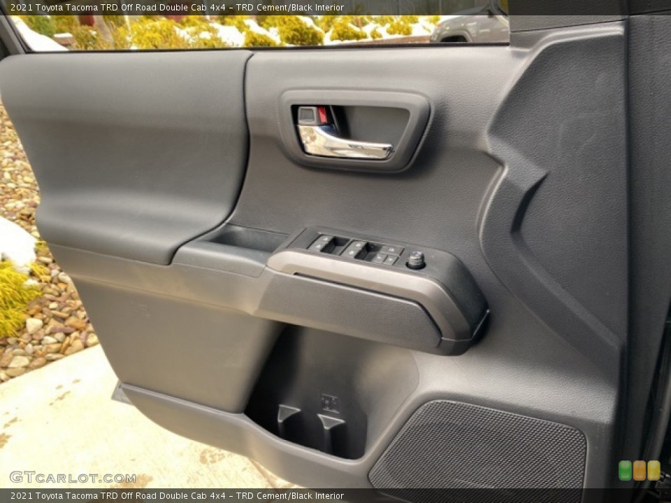 TRD Cement/Black Interior Door Panel for the 2021 Toyota Tacoma TRD Off Road Double Cab 4x4 #140393746