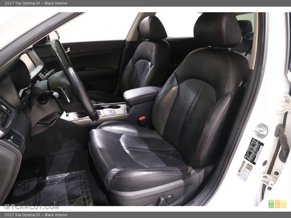 Black Interior Photo for the 2017 Kia Optima SX #140394370