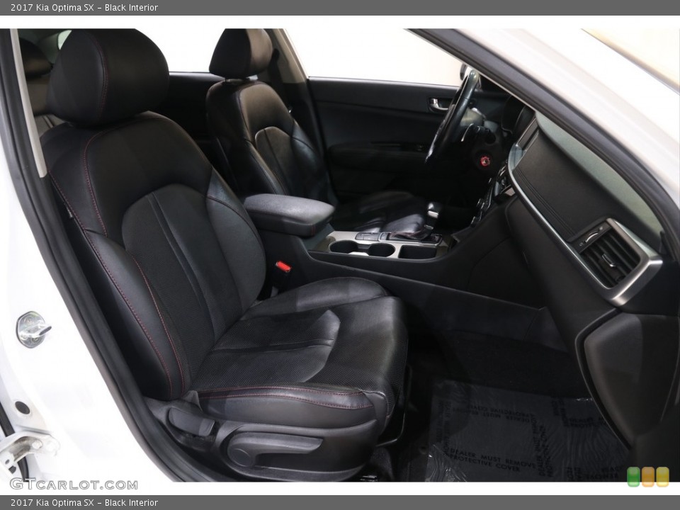 Black Interior Front Seat for the 2017 Kia Optima SX #140394670