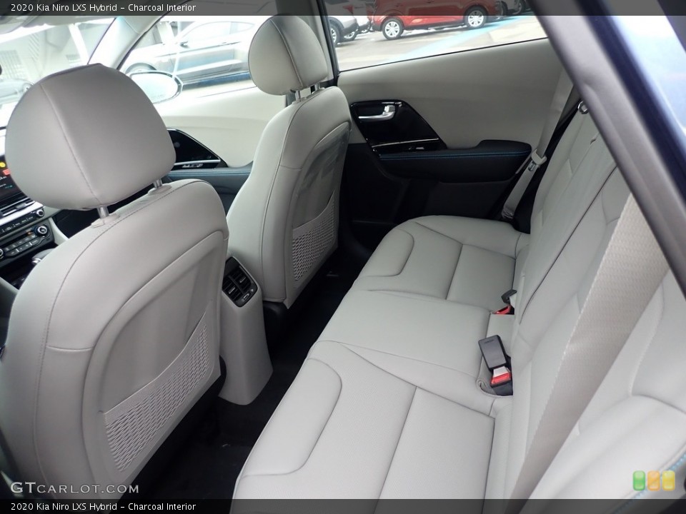 Charcoal Interior Rear Seat for the 2020 Kia Niro LXS Hybrid #140395738
