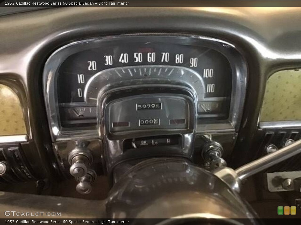 Light Tan Interior Gauges for the 1953 Cadillac Fleetwood Series 60 Special Sedan #140395924
