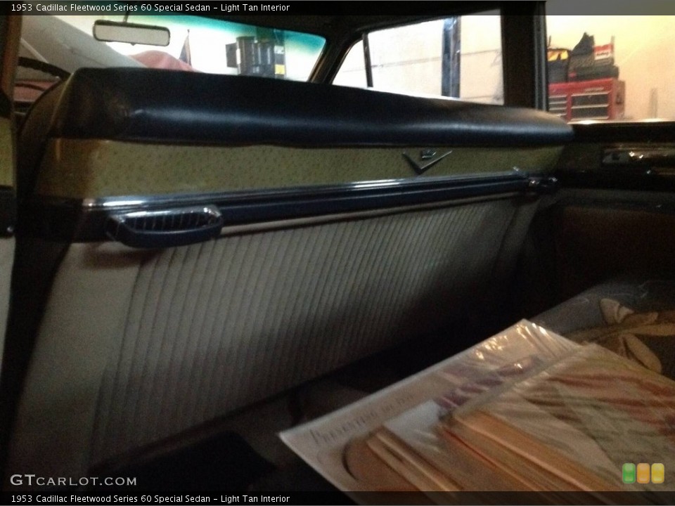 Light Tan 1953 Cadillac Fleetwood Interiors