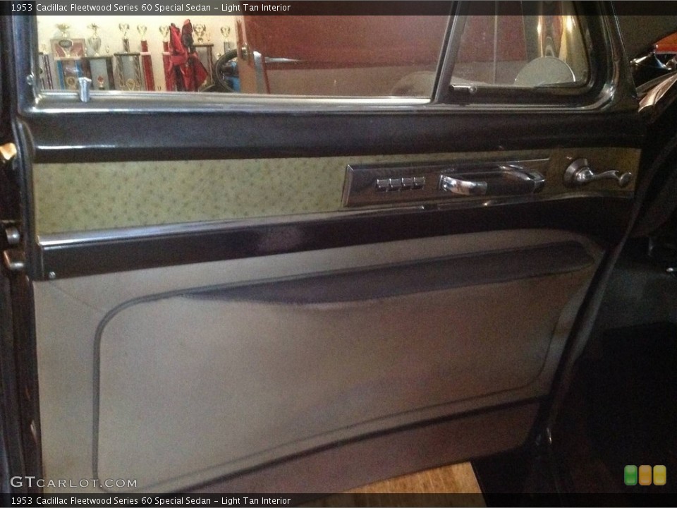 Light Tan Interior Door Panel for the 1953 Cadillac Fleetwood Series 60 Special Sedan #140396161